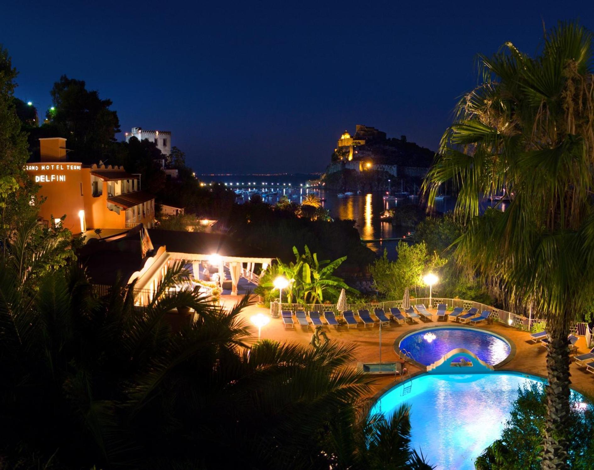 Strand Hotel Delfini Isquia Exterior foto