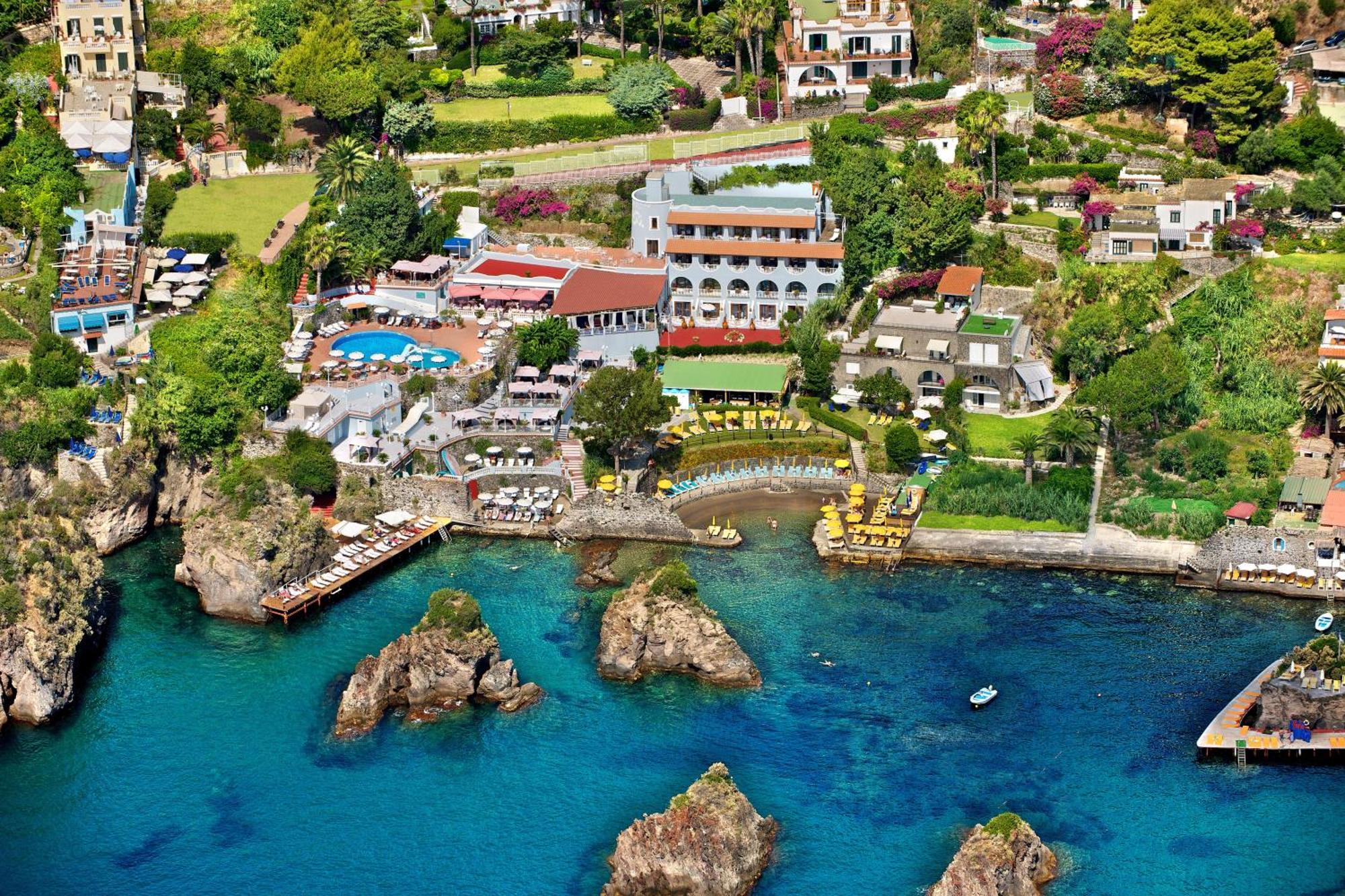 Strand Hotel Delfini Isquia Exterior foto